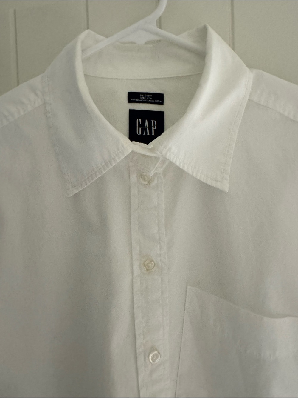 Gap Big Shirt Womens size Small 100% cotton - Picture 4 of 4